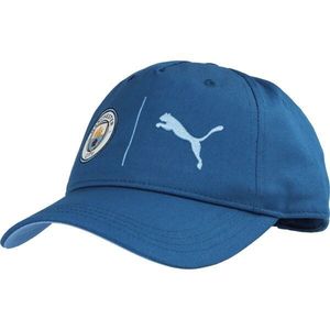 Puma MANCHESTER CAP Unisex fotbalová čepice, modrá, velikost obraz
