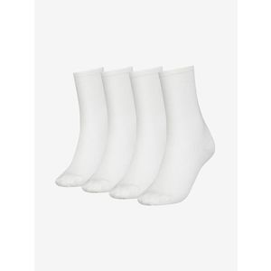 Calvin Klein Underwear Ponožky 4 páry Bílá obraz