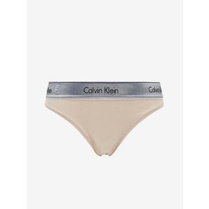 Calvin Klein Underwear Kalhotky Béžová obraz