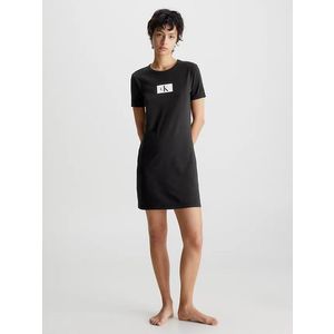 Calvin Klein Underwear Košile na spaní Černá obraz