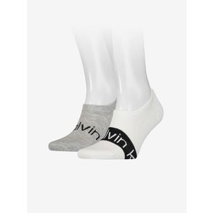Calvin Klein Underwear Ponožky 2 páry Bílá obraz