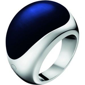Calvin Klein Ocelový prsten s kamenem Ellipse KJ3QLR0201 52 mm obraz