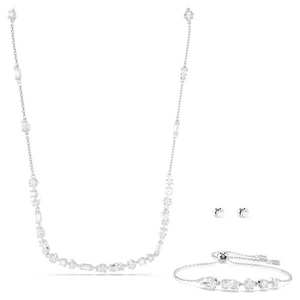 Swarovski Luxusní sada šperků s krystaly Mesmera 5665877 (náušnice, náramek, náhrdelník) obraz