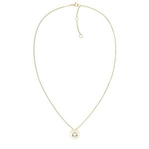 Tommy Hilfiger Elegantní pozlacený náhrdelník s krystalem Layered 2780801 obraz