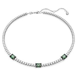 Swarovski Blyštivý náhrdelník s krystaly Matrix Tennis 5666168 obraz