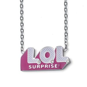 L.O.L. Surprise! Stylový dívčí náhrdelník Logo s krystaly L1012STLOL obraz