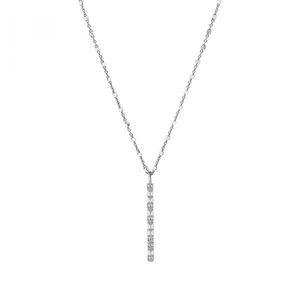 Rosato Stříbrný náhrdelník s přívěskem I Cubica RZCU09 (řetízek, přívěsek) obraz