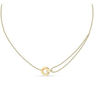 Morellato Minimalistický pozlacený náhrdelník Capsule By Aurora SANB01 obraz