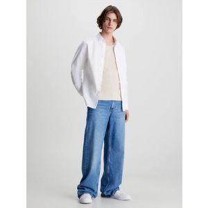 Calvin Klein Jeans Košile Bílá obraz