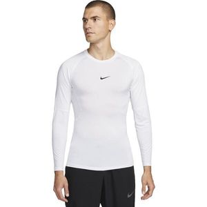 Nike DRI-FIT Pánské termotričko, bílá, velikost obraz