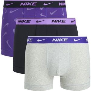 Nike EDAY COTTON STRETCH Pánské boxerky, fialová, velikost obraz