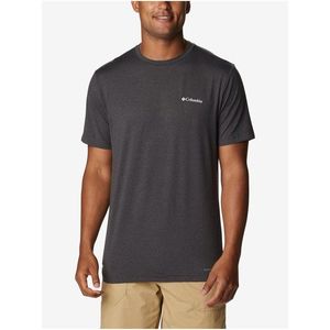 Tmavě šedé pánské tričko Columbia Tech Trail™ obraz