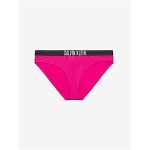 Tmavě růžový dámský spodní díl plavek Calvin Klein Underwear obraz