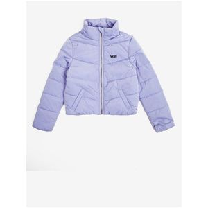 Světle fialová holčičí zimní prošívaná bunda VANS obraz