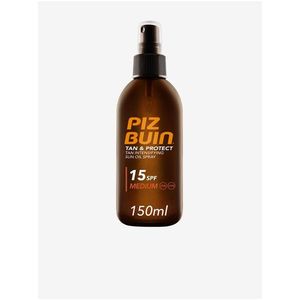Tělový olejový sprej na opalování SPF15 Piz Buin Tan & Protect 150ml obraz