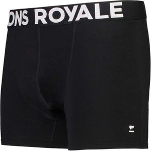 MONS ROYALE HOLD'EM Pánské boxerky z merino vlny, černá, velikost obraz