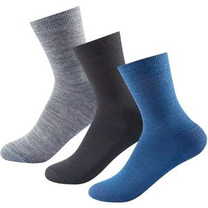 Devold DAILY MERINO MEDIUM SOCK 3PK Unisex ponožky, šedá, velikost obraz