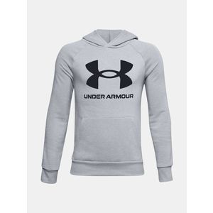 Under Armour Rival Fleece Mikina dětská Šedá obraz