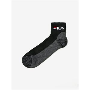 Šedo-černé pánské ponožky FILA obraz
