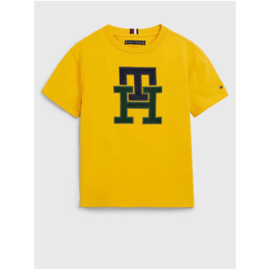 Žluté klučičí tričko Tommy Hilfiger obraz
