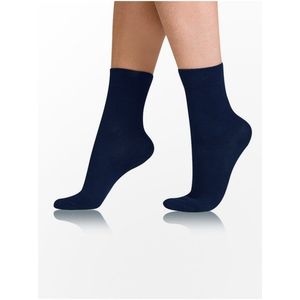 Tmavě modré dámské ponožky Bellinda COTTON COMFORT SOCKS obraz