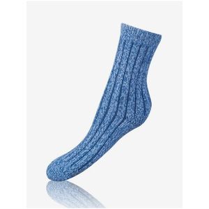 Modré dámské ponožky Bellinda SUPER SOFT SOCKS obraz