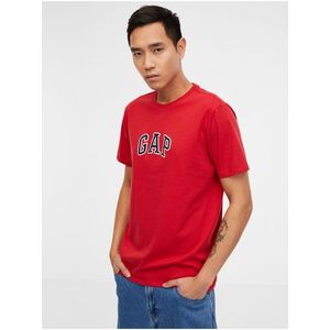 Červené pánské tričko s logem GAP obraz