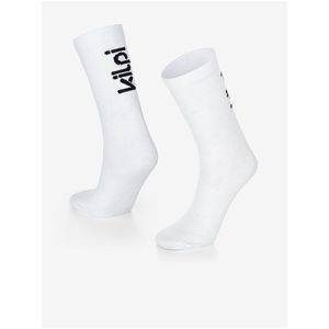 Bílé unisex ponožky Kilpi Cycler obraz