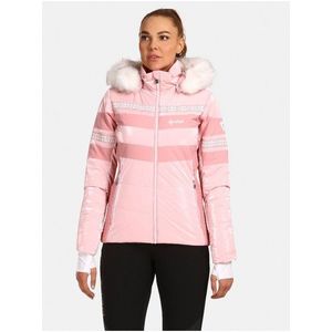 Světle růžová dámská lyžařská bunda Kilpi Dalila obraz