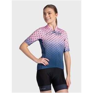 Modro-růžové dámské sportovní tričko na zip Kilpi RITAEL obraz