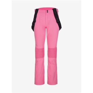 Růžové dámské softshellové lyžařské kalhoty Kilpi DIONE obraz