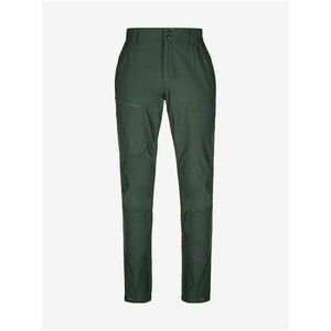 Tmavě zelená pánské outdoorové kalhoty Kilpi JASPER obraz