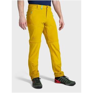 Žluté pánské outdoorové kalhoty Kilpi HOSIO obraz