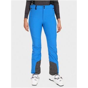 Modré dámské softshellové lyžařské kalhoty Kilpi RHEA obraz