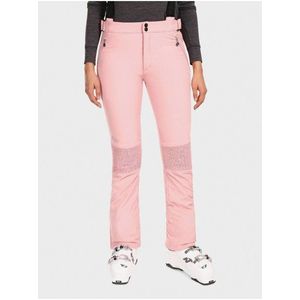 Růžové dámské softshellové lyžařské kalhoty Kilpi DIONE obraz