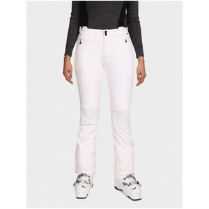 Bílé dámské softshellové lyžařské kalhoty Kilpi DIONE obraz