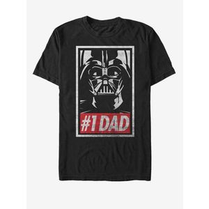 ZOOT.Fan Star Wars Obey Dad Triko Černá obraz