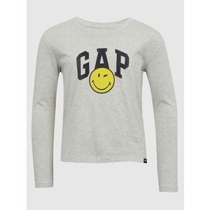 GAP Gap & Smiley® Triko dětské Šedá obraz