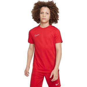 Nike DRI-FIT ACADEMY Dětské fotbalové tričko, červená, velikost obraz