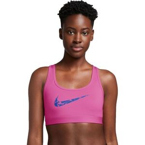 Nike SWOOSH Dámská sportovní podprsenka, růžová, velikost obraz