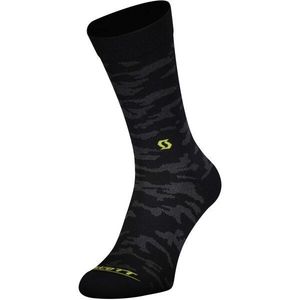 Scott TRAIL CAMO CREW Ponožky, černá, velikost obraz