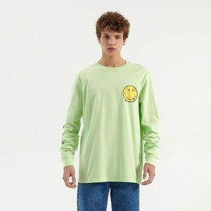 House - Tričko s dlouhými rukávy Smiley® - Zelená obraz