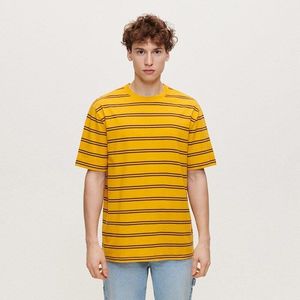 House - Pruhované tričko - Žlutá obraz