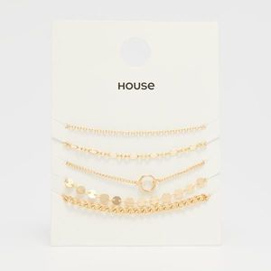 House - Sada 5 náramků - Zlatá obraz