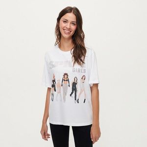 House - Tričko volného střihu Spice Girls - Bílá obraz