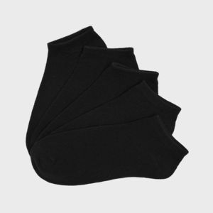 House - Sada 5 párů kotníkových ponožek - Černý obraz