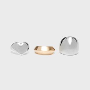 House - Sada 3 prstenů - Stříbrná obraz