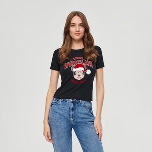 House - Vánoční tričko Mickey Mouse - Tmavomodrá obraz