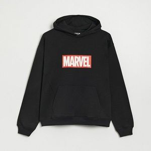 House - Mikina s kapucí Marvel - Černý obraz