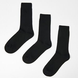 House - Sada 3 párů dlouhých ponožek - Černý obraz